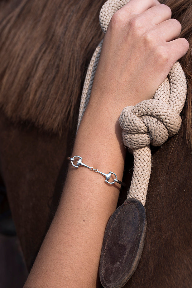 HORSE BIT BANGLE