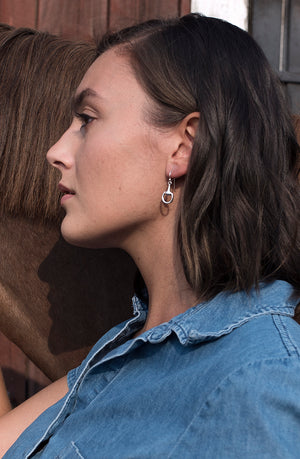 HORSE BIT EARRINGS