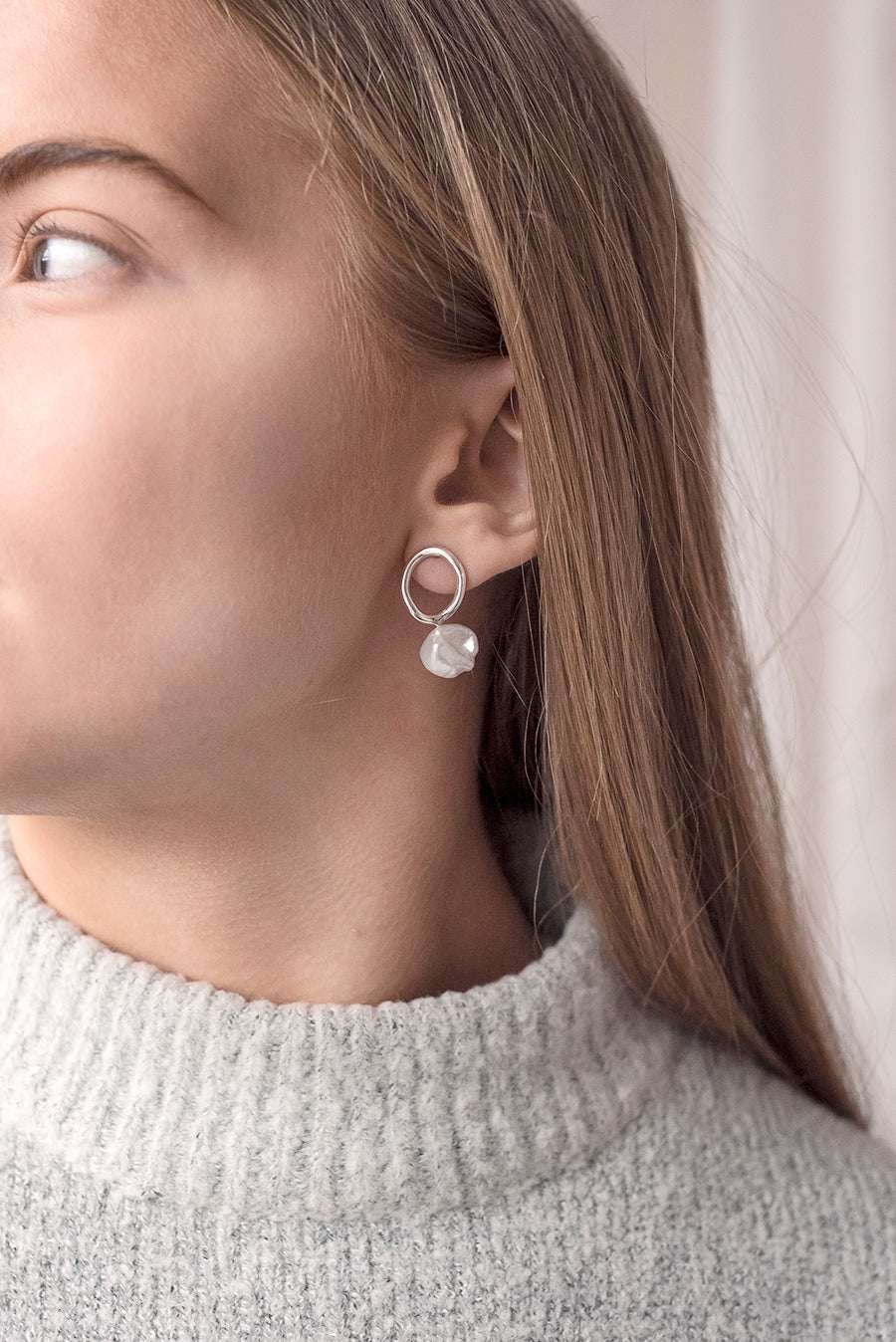 LILLEBROR PEARL EARRINGS