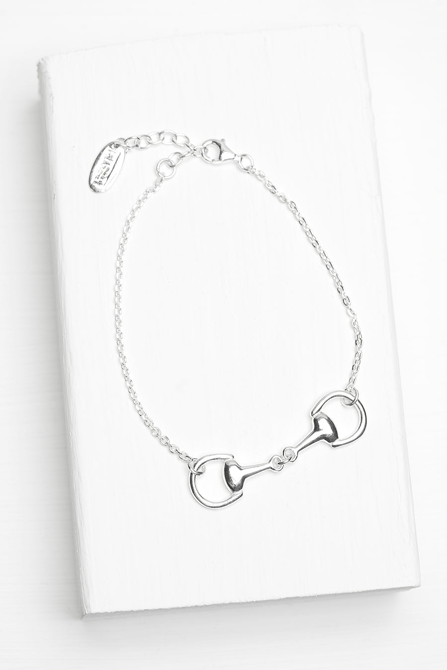 HORSE BIT SILVER BRACELET